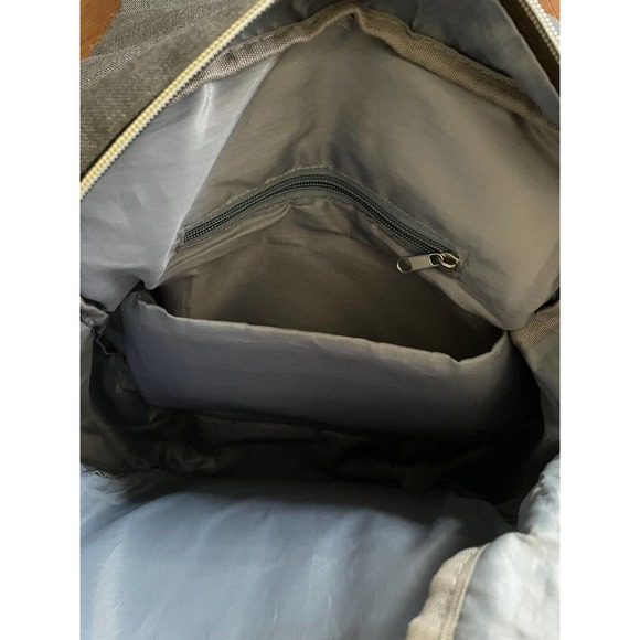 Wenjie Blue Canvas Laptop Rucksack Backpack - Picture 5 of 7